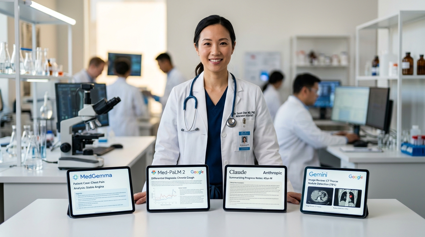 Best AI Medical Models in 2026: MedQA Scores Compared